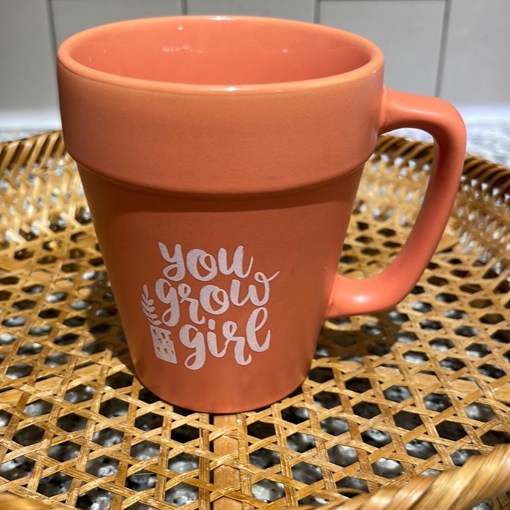Plant pot mug